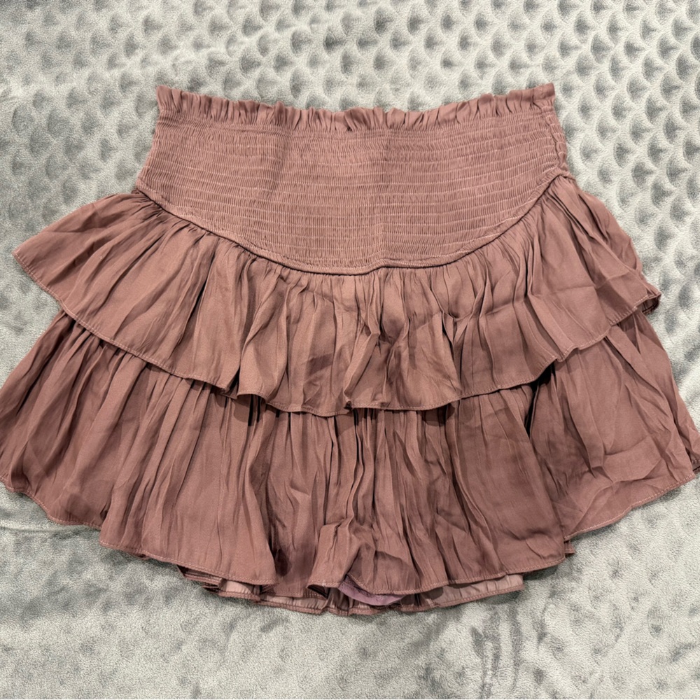Mustard Seed Mauve Layered Skort